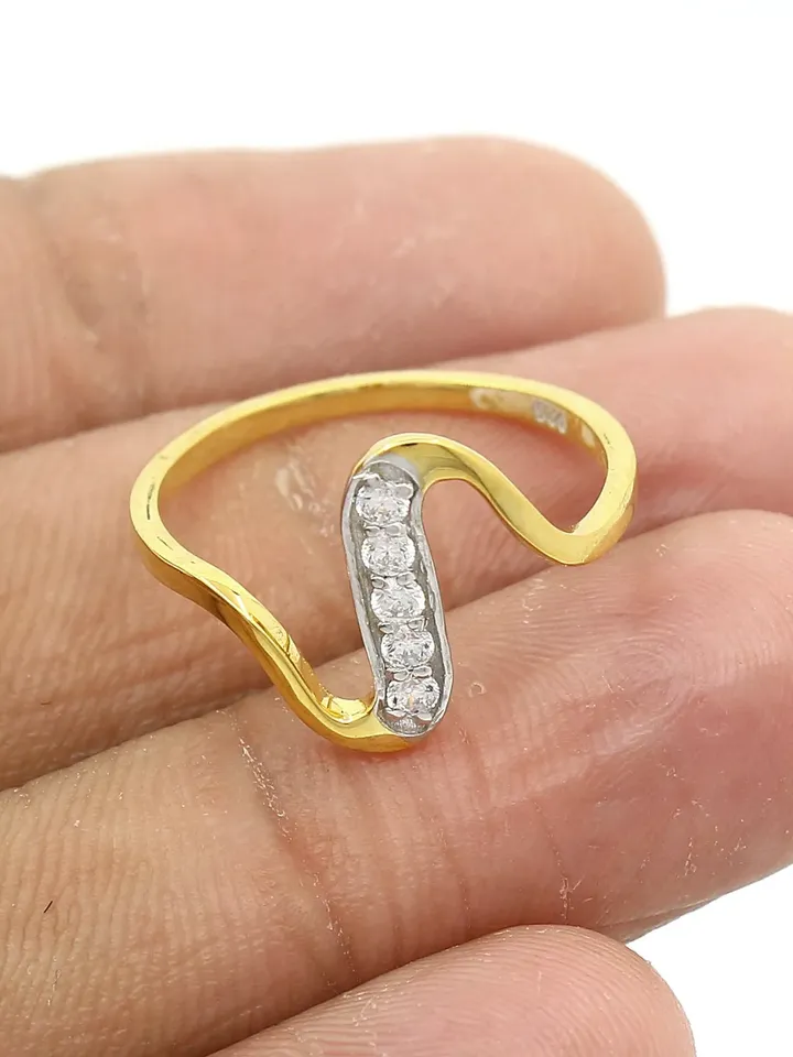 CZ Diamond Ring, 925 Sterling Silver Ring, Stacking Ring, Cluster Ring, Engagement Ring, Gift For Her, Women's Ring, Promise Ring, Midi Ring