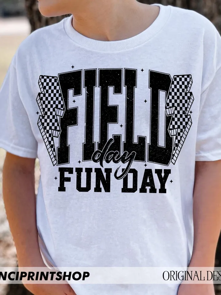 Field Day Fun Day png, School Field Day Png, Field Day 2025 Png, Retro School png, Kids Sublimation, Field Day Png, Sublimation Design, png