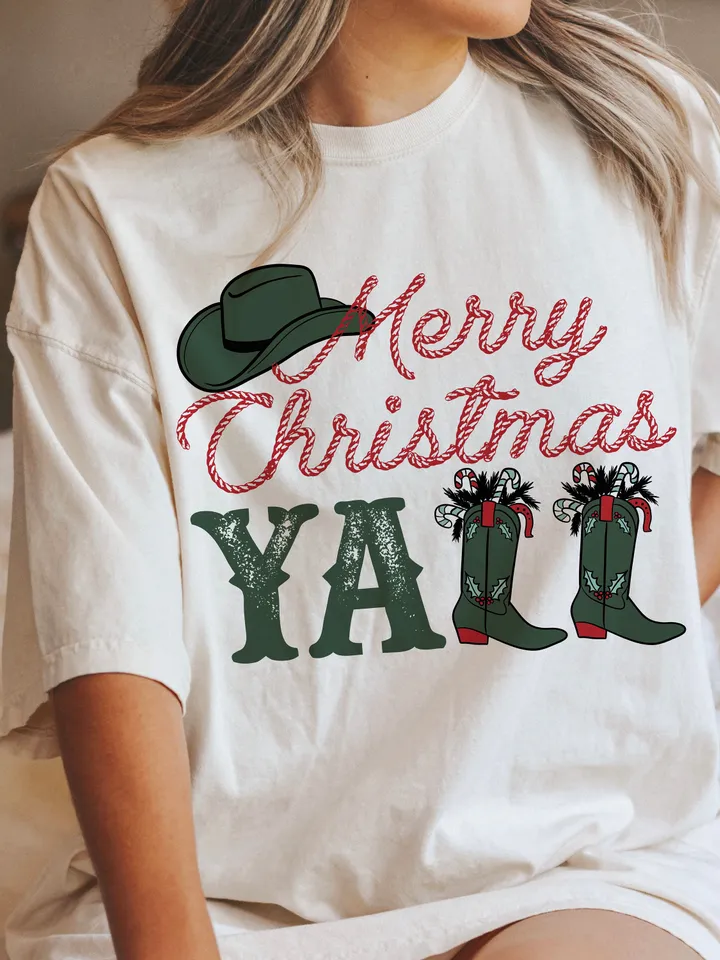 Cowboy Christmas PNG, Merry Christmas png, Western Sublimation, Western Christmas png, Western png, Christmas png, country Christmas png