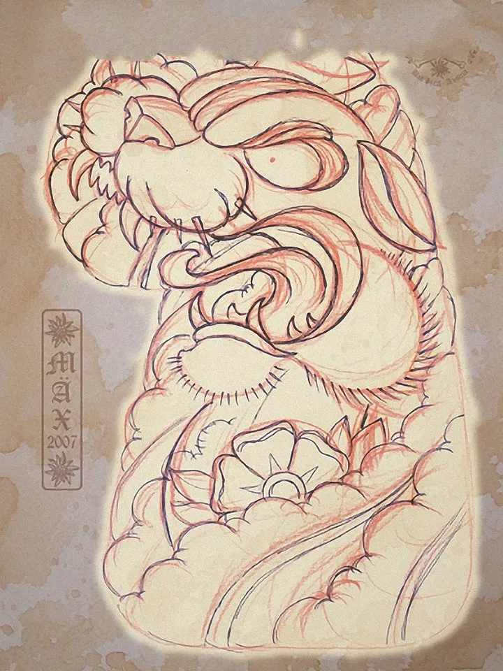 Max tattoo sketches & flash vol.1