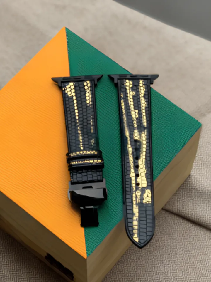 Leather Pattern Watch Strap 24 Sizes