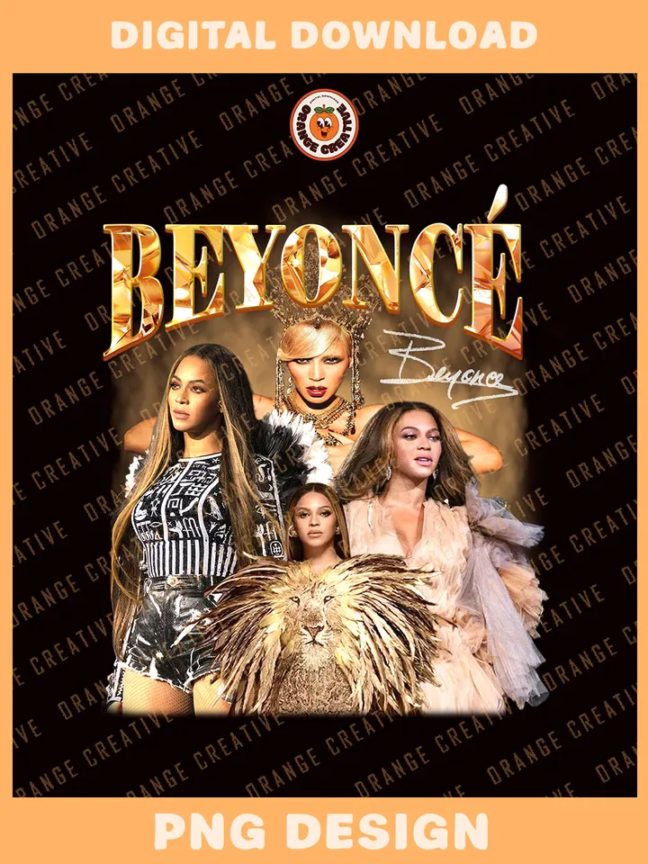 Retro Beyon.ce Singer Bootleg T-shirt PNG, 90s Bootleg Template, Graphic Beyon.ce PNG Files, Custom Bootleg Music Tee, Digital Download