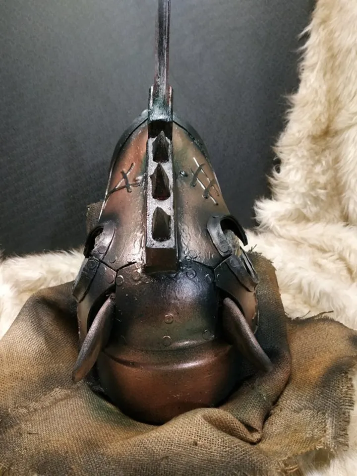 Skaven - head mask - clan Mors - helmet - Warhammer - inspired - Fantasy Battle