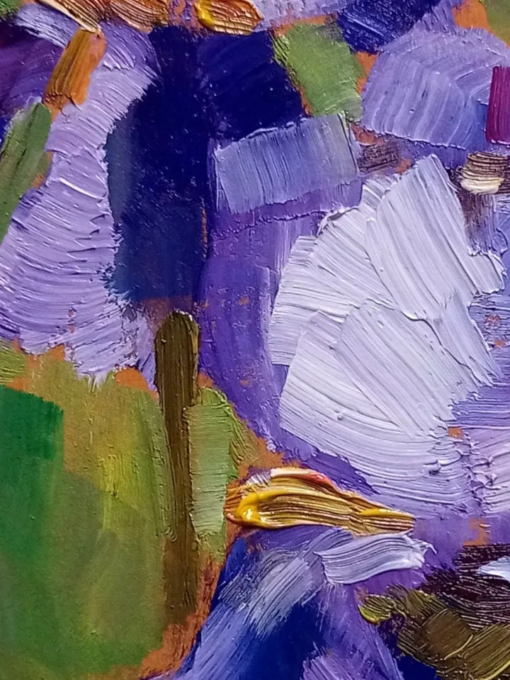 Irises Original Painting Flowers Art Oil Painting Irises Original Art Floral Gifts art Irises Art Spring Art Flower Wall Art Irises Impasto