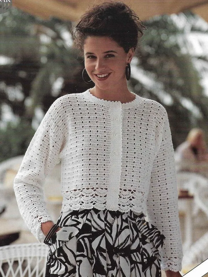 Cardigan Crochet pattern , womens Cardigan ,  Crochet Pattern Jacket