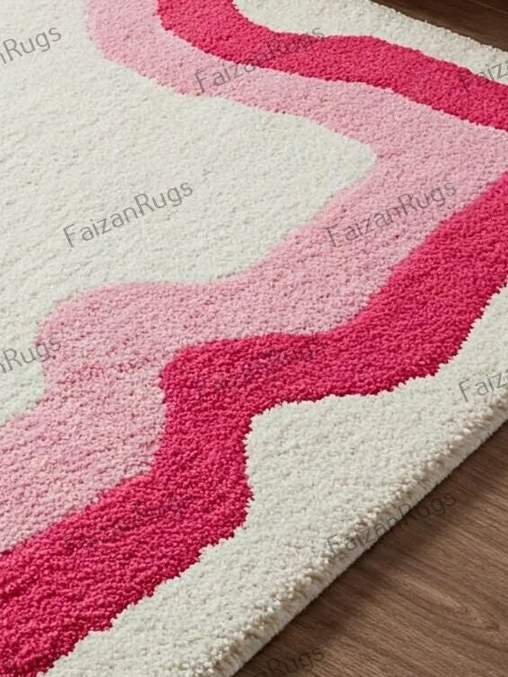 8x10 rug, pink border rug,Soft rug, aesthetic kids rug,Large area rug, Home Décor, living room,Dining decor,Bedroom rug,9x12,10x14,6x9,pink.