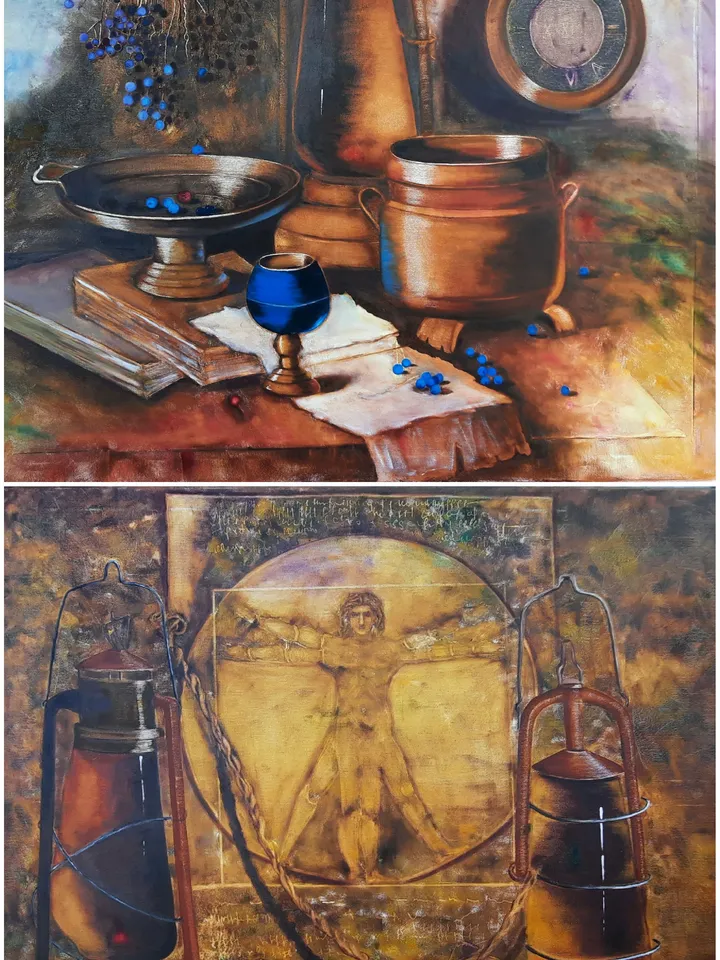 Large oil paintings Collection vintage paintings Large paintings on wall