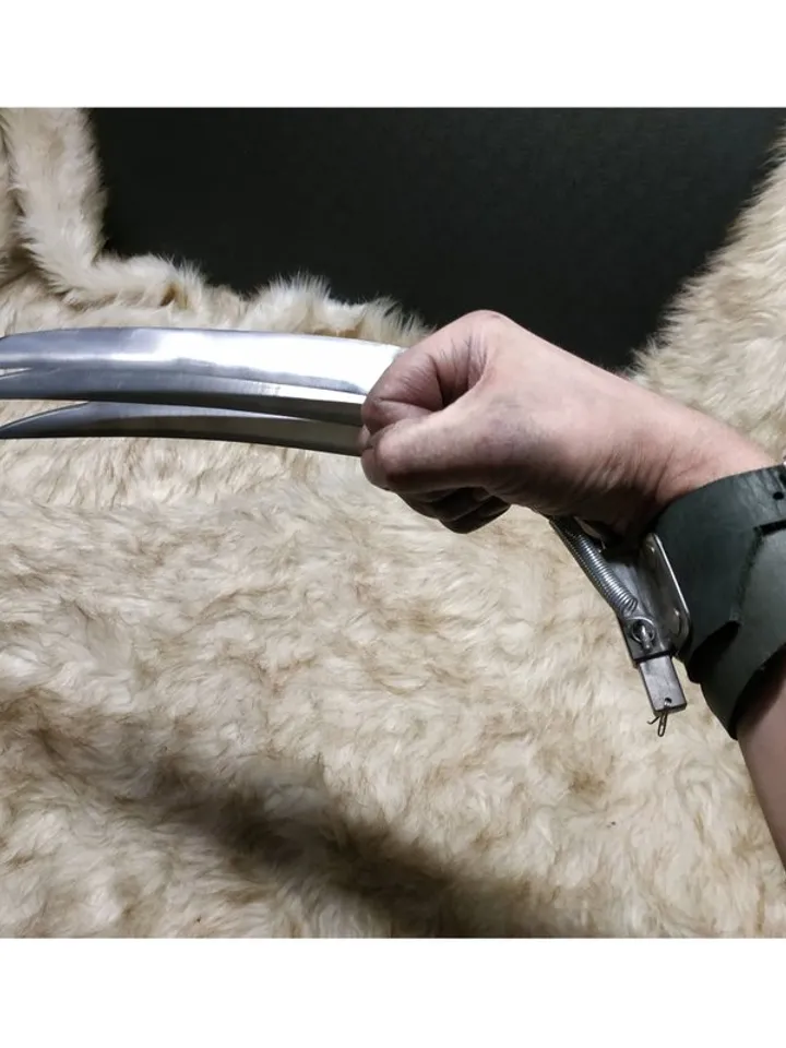 Wolverine claws - Deadpool swords - cosplay weapon - x-men cosplay - metal -