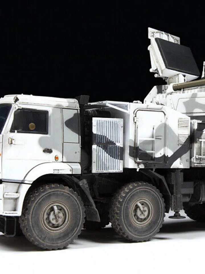 Original Zvezda 3698 Russian Anti-Aircraft System Pantsir-S1 "SA-22 GREYHOUND" Model 1:35 NEW BOX