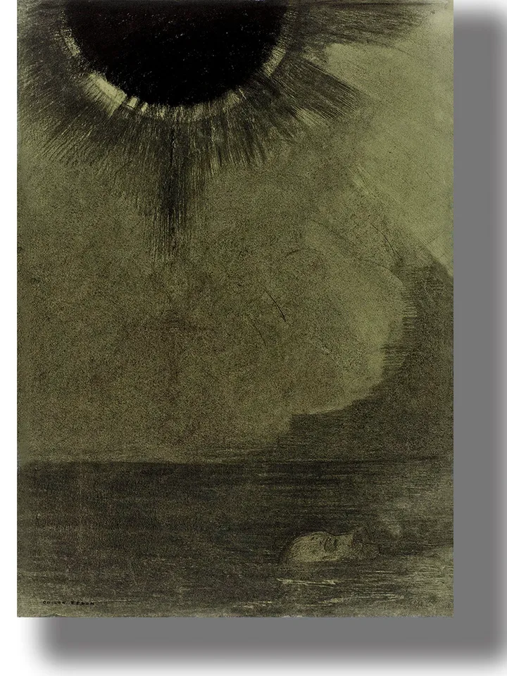 The drowned woman. The dark art of decadence.