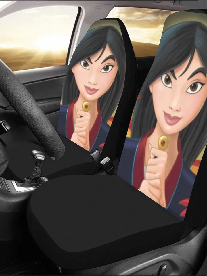 Mulan Car Seat Covers Set of 2 Universal Size