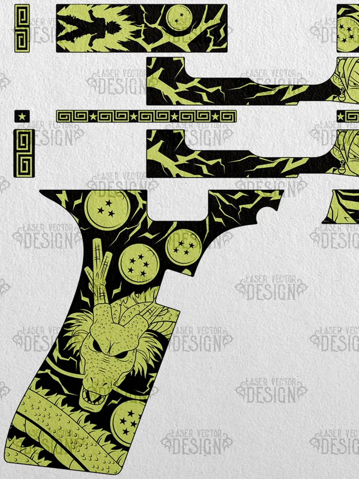 VECTOR DESIGN Glock 19 gen 5 Dragon Ball Z