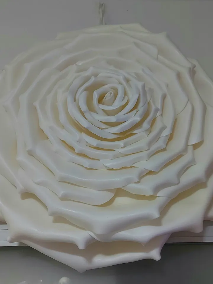 Large hanging roses 27 pcs for decoration inside and outside