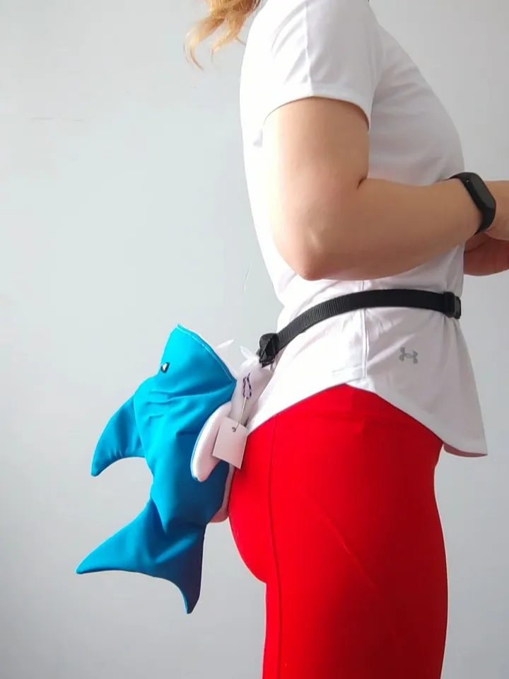 Chalk bag Shark for rock climbing