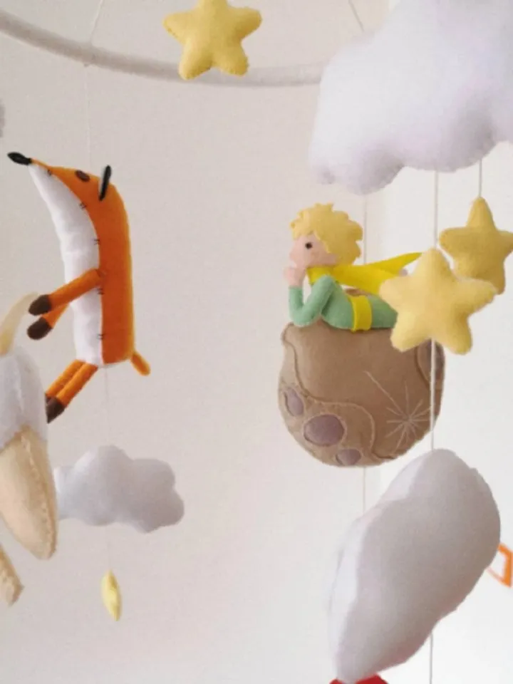 The little Prince Baby mobile hanging, new baby gift