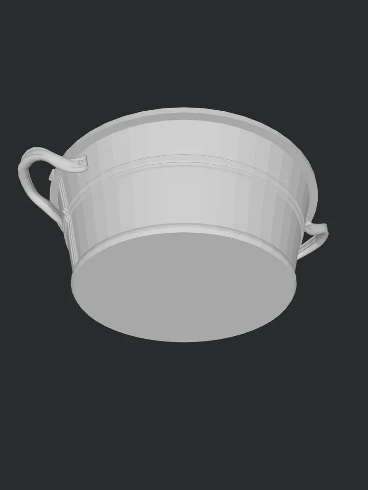 3D MODEL Miniature basin model ready to print