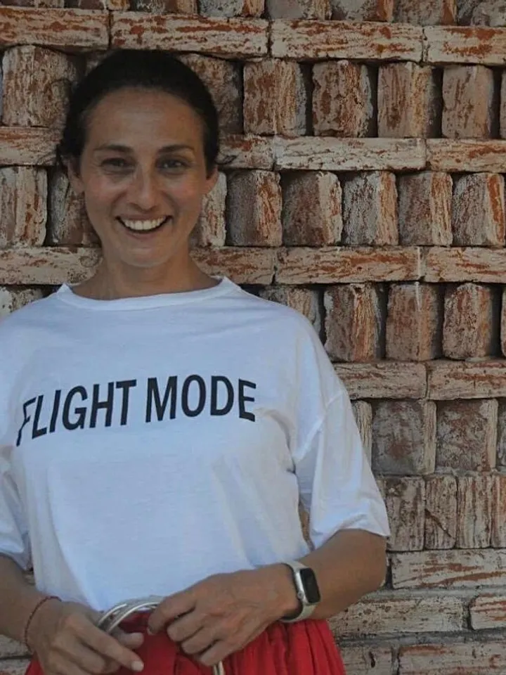 White Cotton Crop Top Tee | Women T-Shirt Fight Mode | Every Day Wear | Statement Tee | Gift For Her | Hadmade Clothing