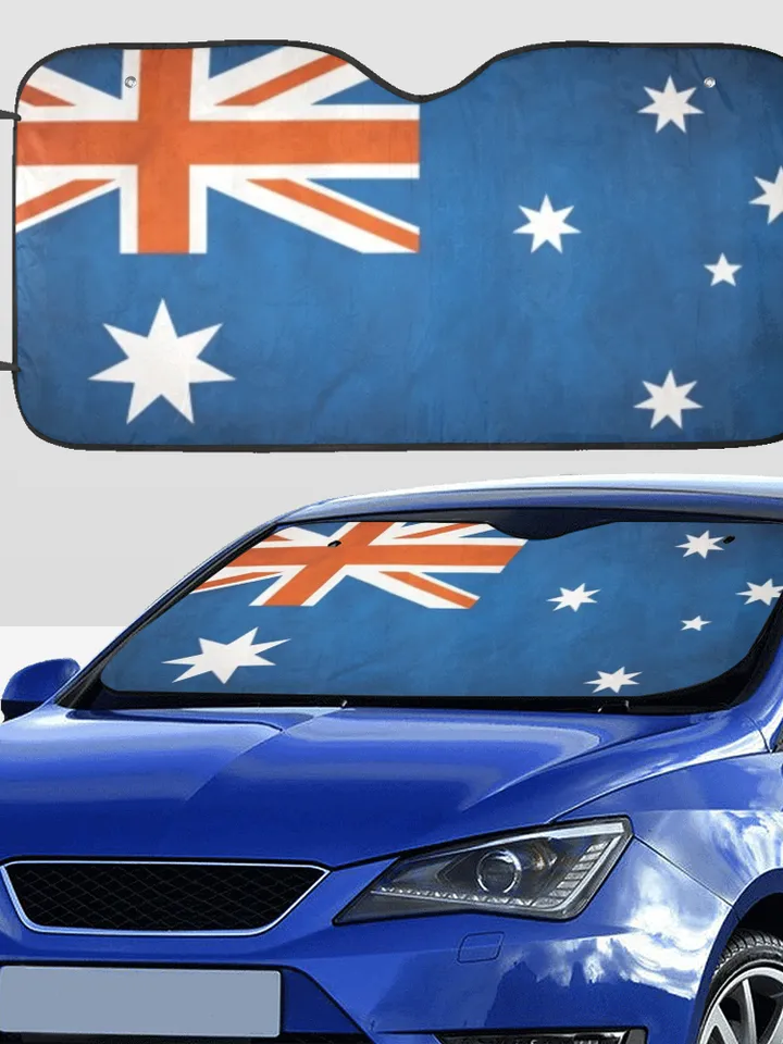 Australian Flag Car SunShade