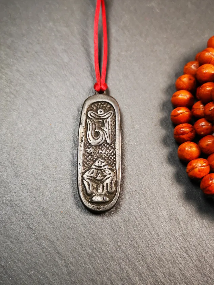 Gandhanra Handmade Tibetan Budhist Amulet,Vajra Dorje, Protective Pendant,1.96&quot;