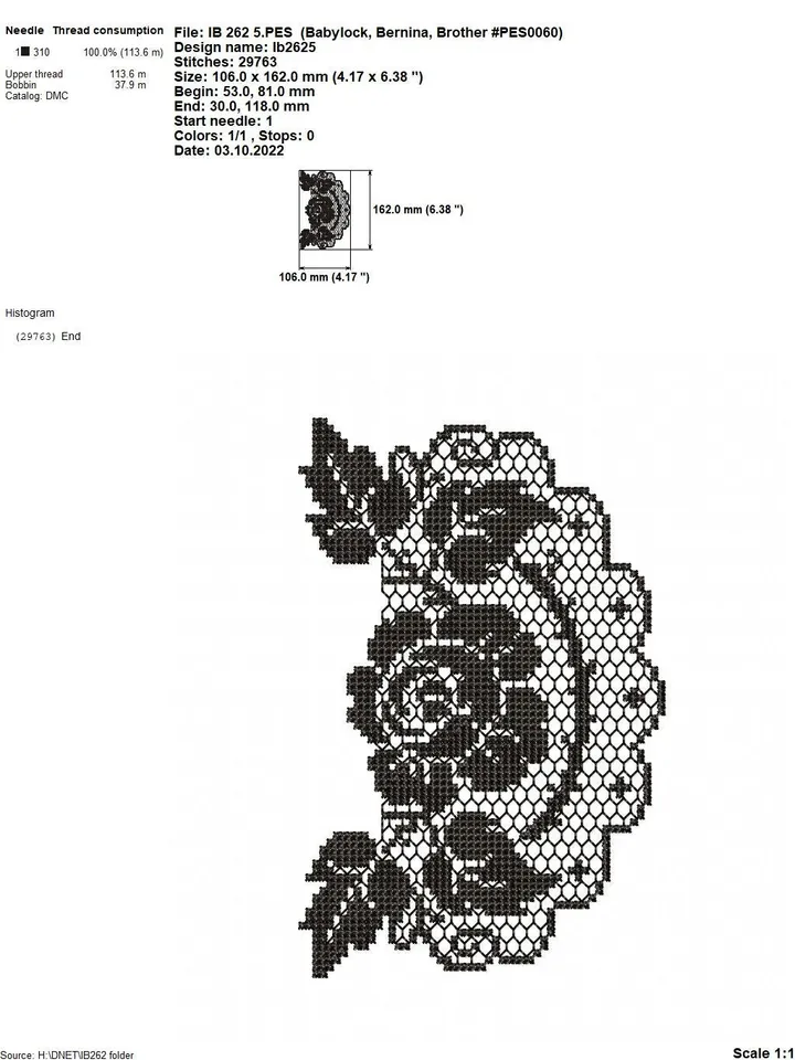 Cross-stitch imitation of lace machine embroidery designs digital embroidery pattern cross stitch Machine embroidery motif lace embroidery
