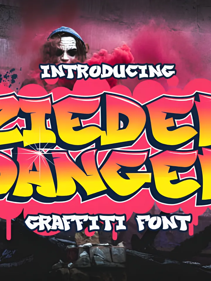 Zieder Danger Basic Graffiti Font
