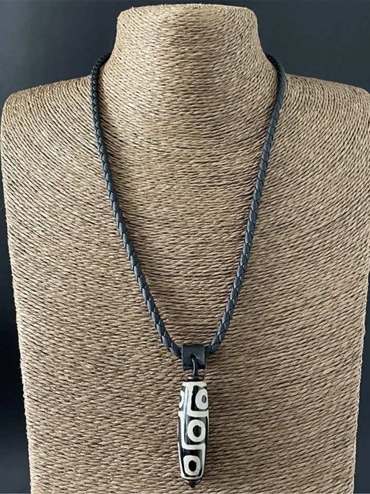 Gandhanra Handmade Leather Cord for Amulet Pendant,Necklace,can be adjustable