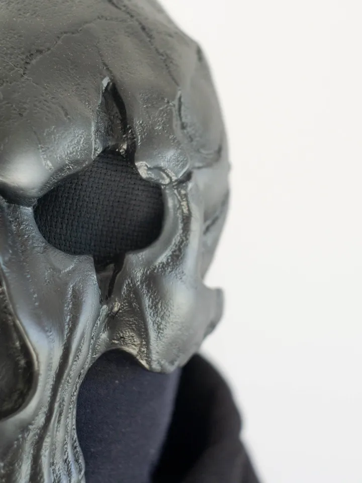 Black Balaclava mask, Monster mask, Demon Skull, Biker Mask, Halloween Mask Scary, Custom Cosplay Mask, Creepy Mask