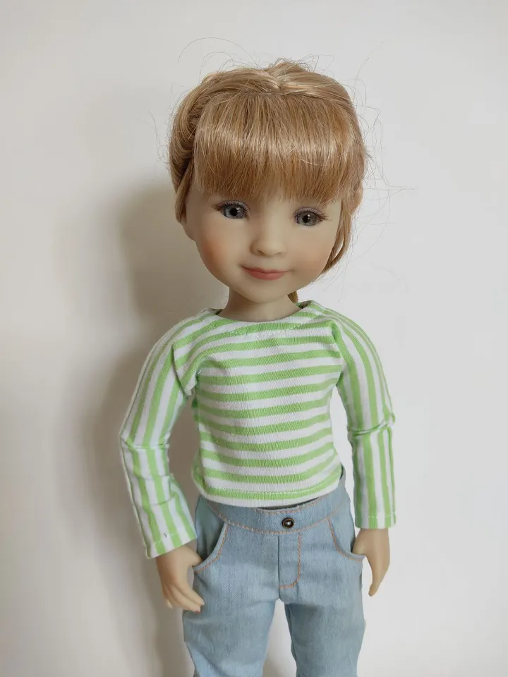 PDF sewing pattern for Ruby Red fashion Friends dolls.
