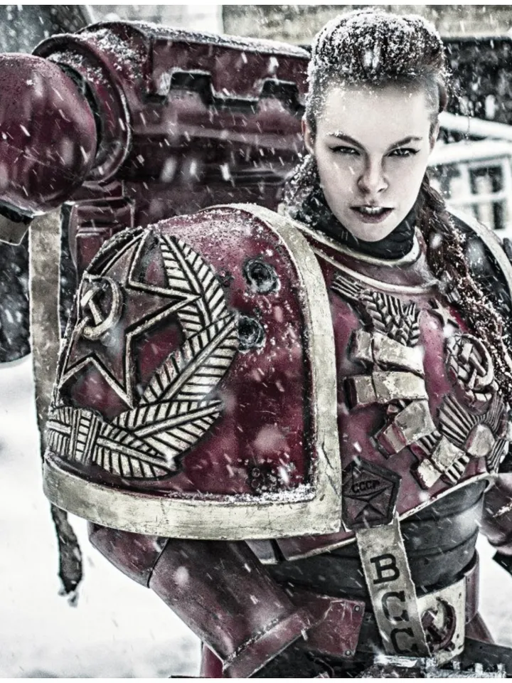 Spacemarine - cosplay - warhammer 40k - inspired - made to order - airsoft - larp