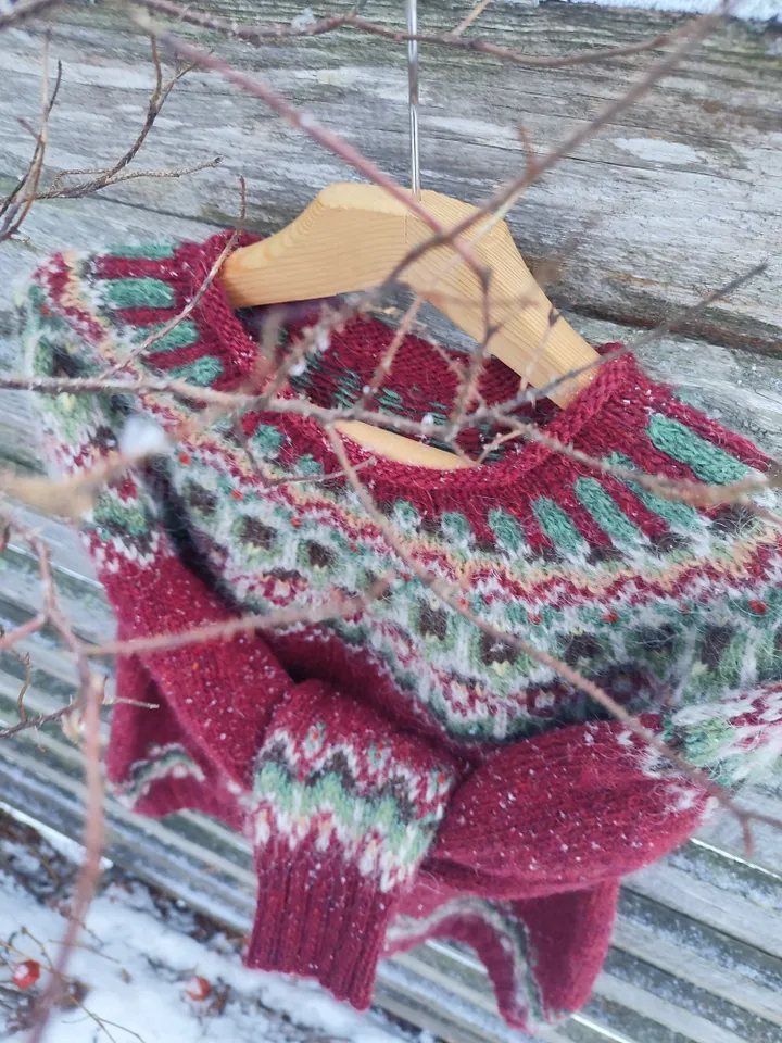 Lopapeysa "Christmas miracle"