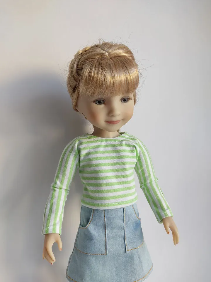 PDF sewing pattern for Ruby Red Fashion Friends dolls.