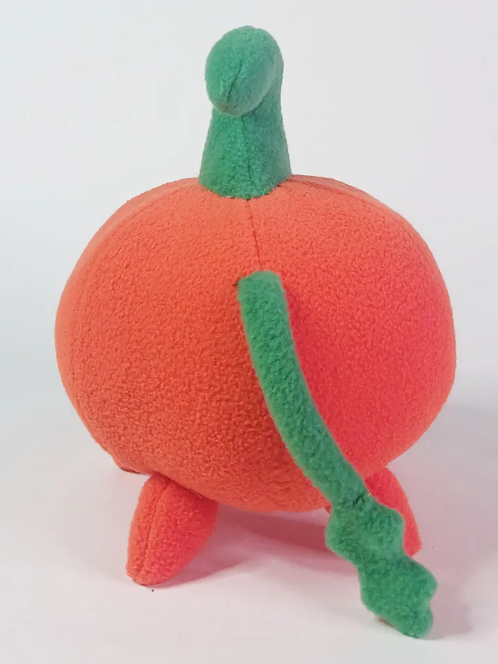 Pumpkin dog plush toy