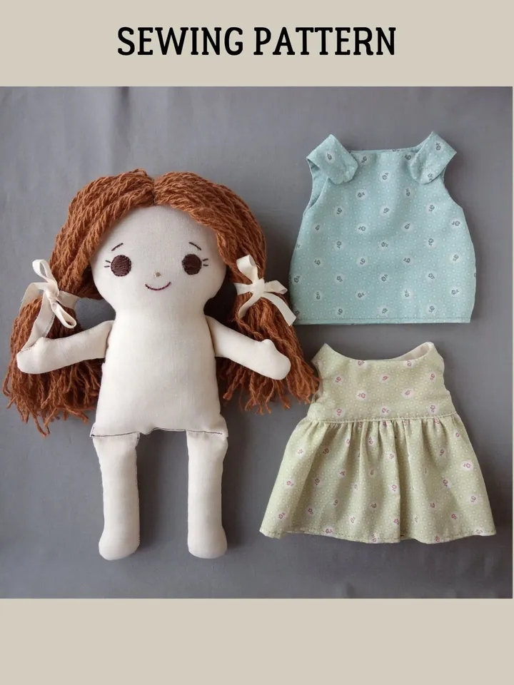 Rag Doll Sewing Pattern