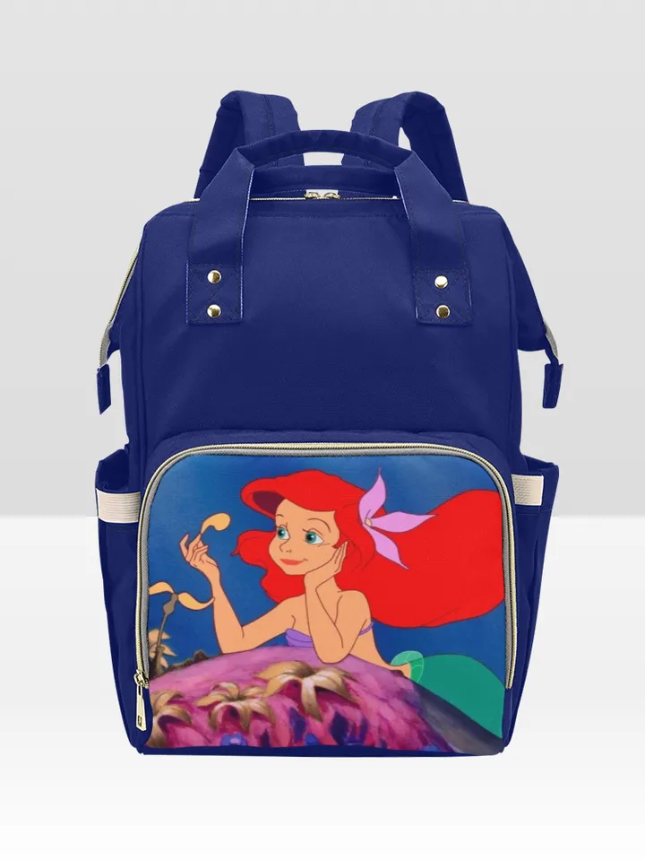 Little Mermaid Diaper Bag Backpack