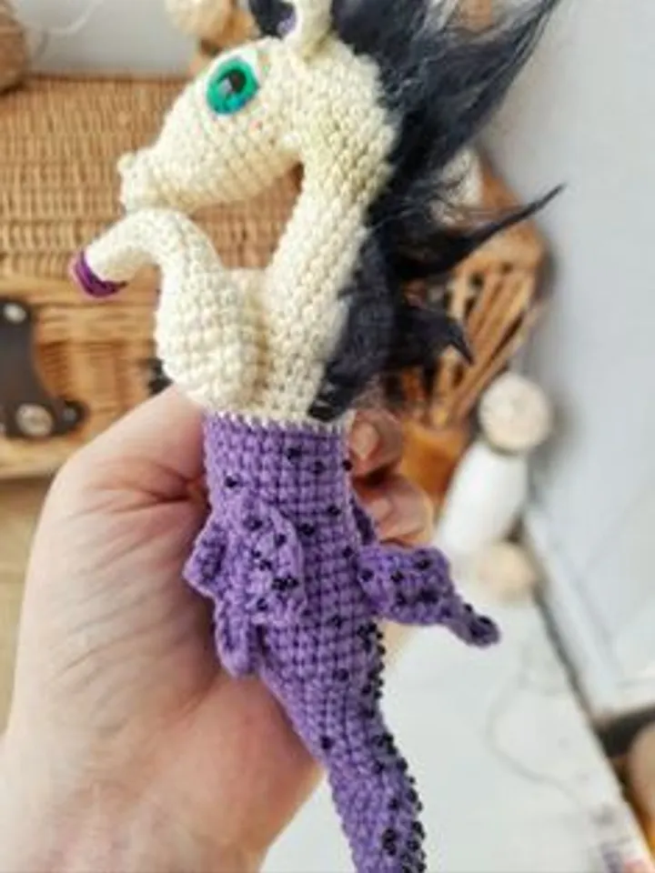 Hippocampus toy. Seahorse interior toy. Fantastic seahorse. Original gift.Magical creatures of the world of Harry Potter