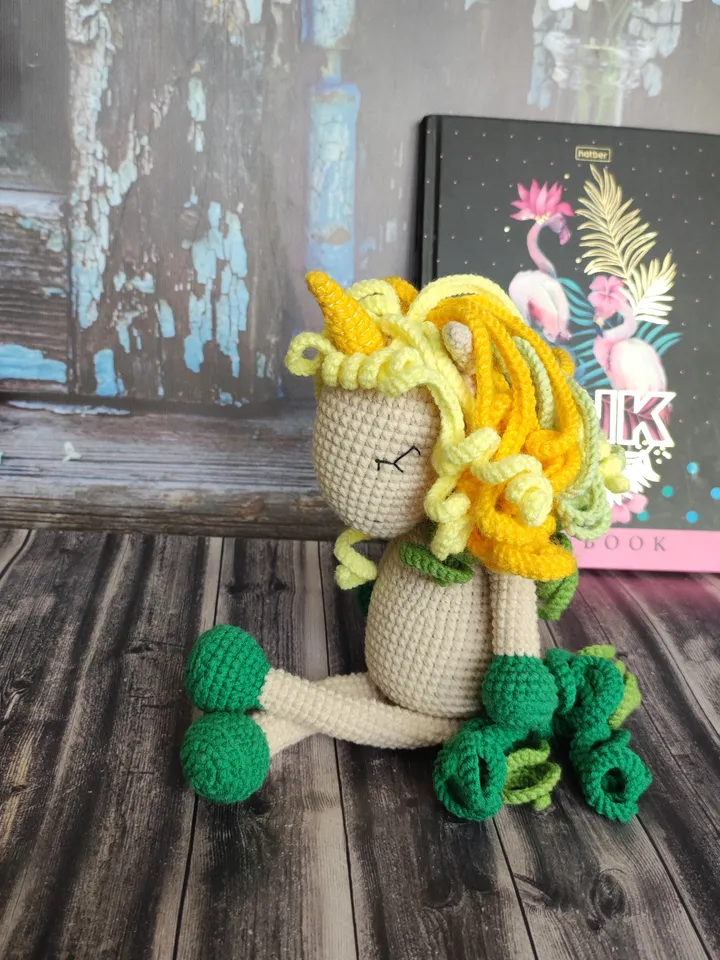 Unicorn toy Handmade amigurumi
