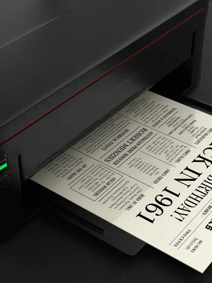 64th birthday newspaper poster printable gift born in 1961 fun facts digital sign back in 1961 australia birthday decor instant download
