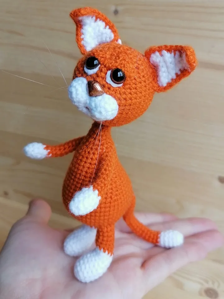 Crochet pattern Kitten (cat) - digital pattern PDF
