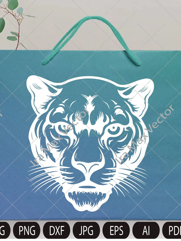 Panther Face svg / Panther Head svg / Panther svg / Panther Mascot svg / Panther Head / Panther Printable / Panther logo/ INSTANT DOWNLOAD