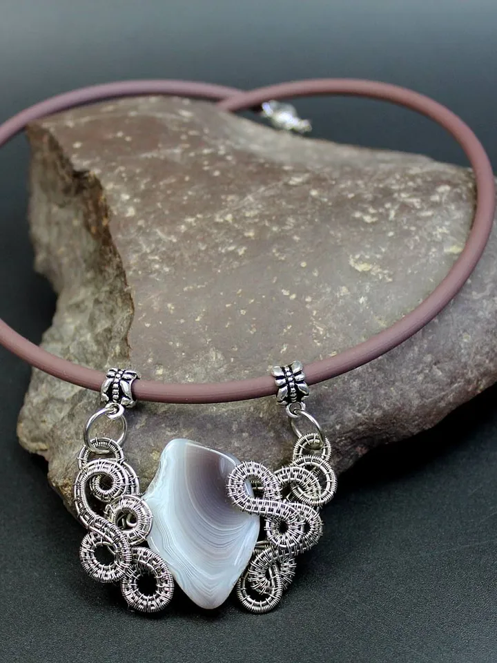 Necklace handmade