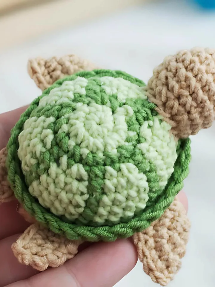 Sea Turtle Crochet Pattern Easy PDF Download Plushie Amigurumi Patterns Turtle Pattern Baby Sea Turtle Crochet Patterns Beginner