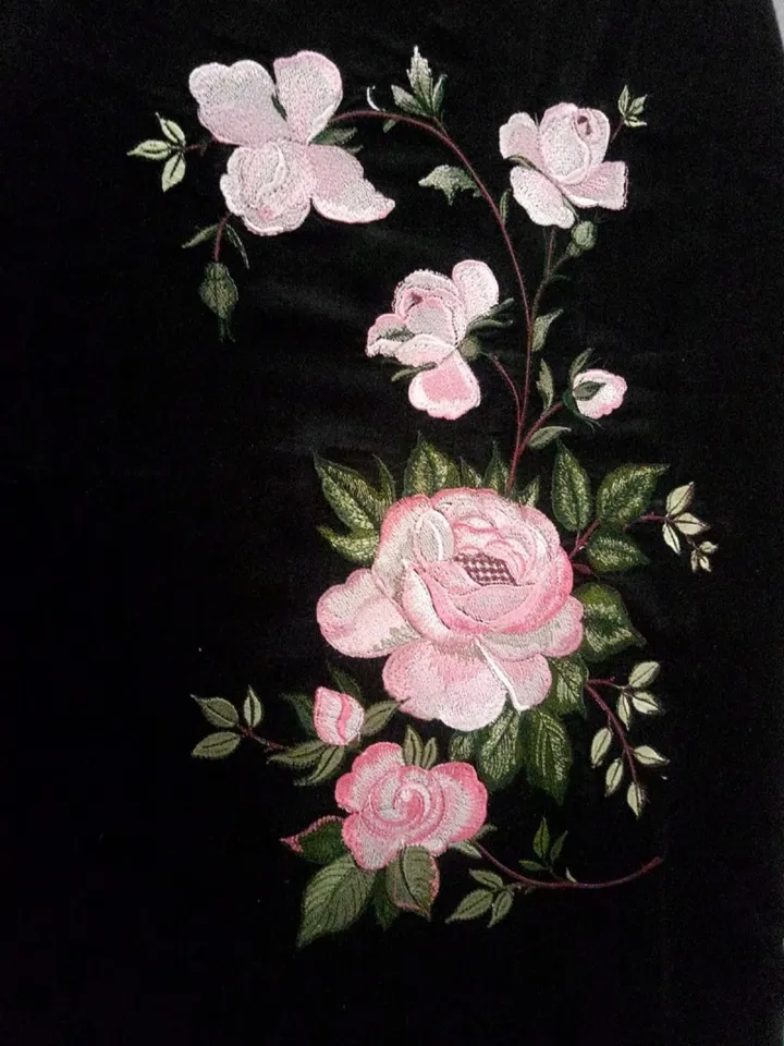 Roses set 8x12 Embroidery Design