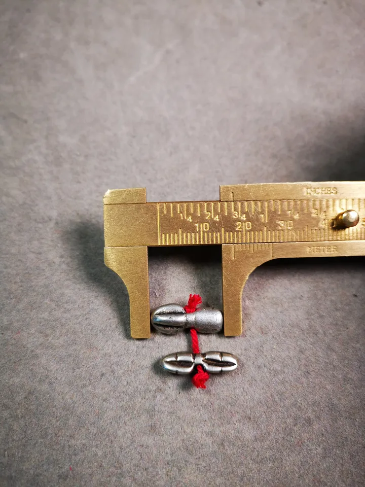 Gandhanra Handmade Tibetan Amulet Pendant,Mini Vajra and Dorje Bell, Mala Marker Bead Accessories, Made of Cold Iron