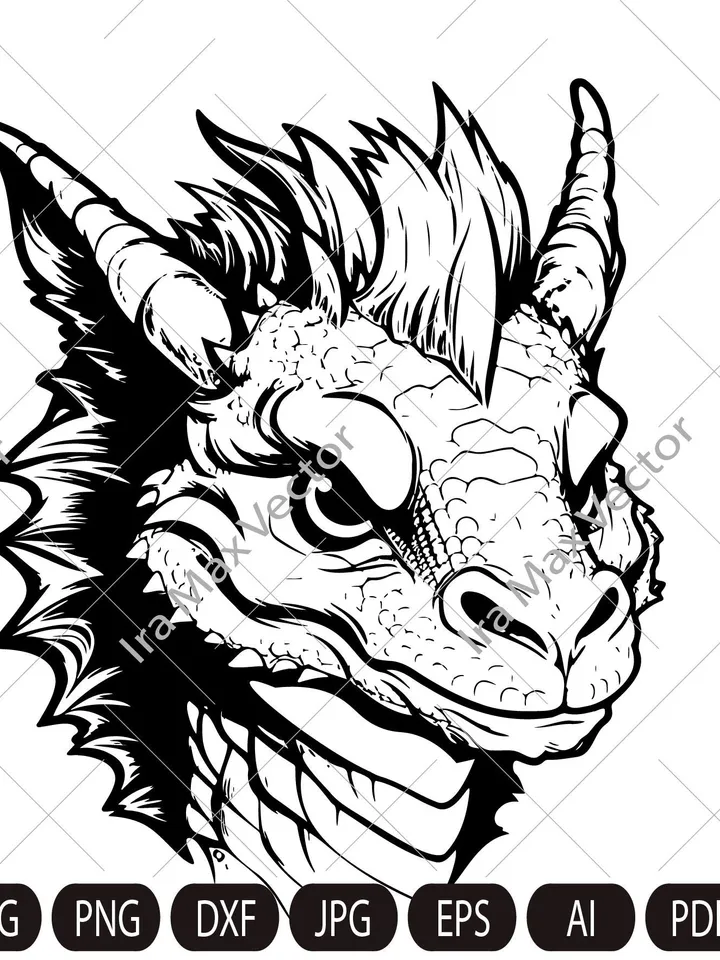 Baby dragon svg, dragon svg, dragon face svg,dragon head,dragon clipart, dragon png, baby dragon svg, fantasy svg, cartoon svg, animal svg