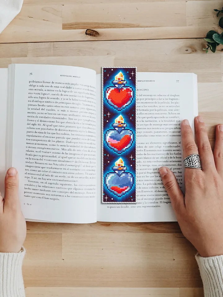 Potion bottles Bookmark cross stitch pattern download PDF Handmade bookmark Valentine stitch, Love witch potion, Halloween potions #B123