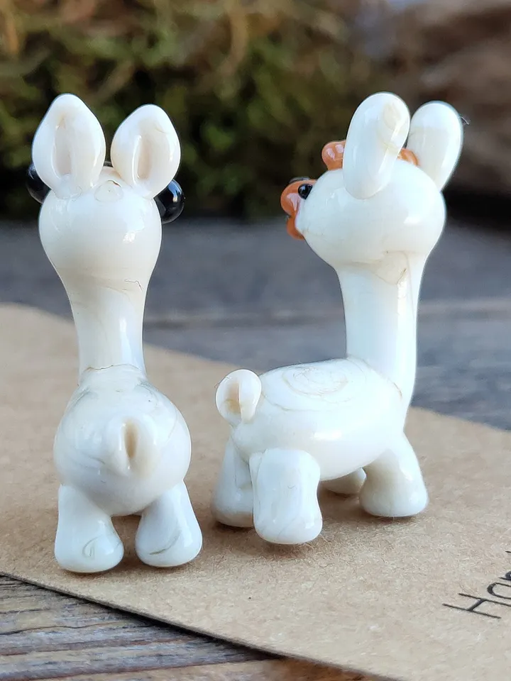 Alpaca gifts Alpaca ornament Alpaca cake toppers Llama gifts Llama decor Llama ornament Mama Llama LLama cake toppers Llamas Glass figurines