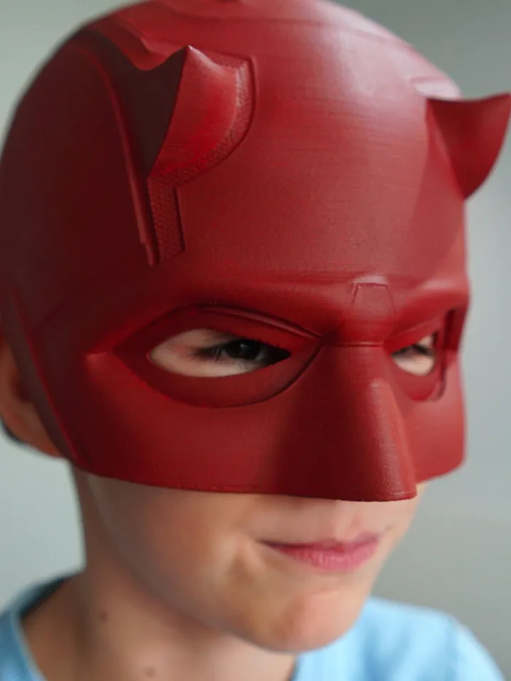 Daredevil Helmet Child Matt Murdock Marvel Comics Hero Daredevil helmet Child Marvel Comics