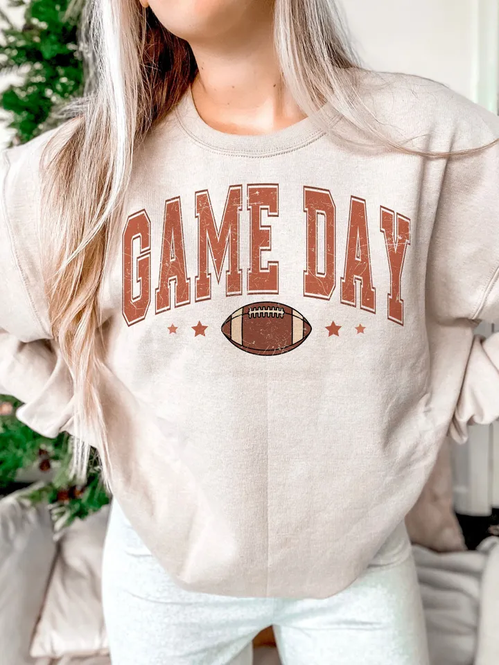 Retro Varsity Game Day Sublimation, Game Day Png, Game Day Svg, Vintage Varsity Game Day Sublimation. Svg & Png