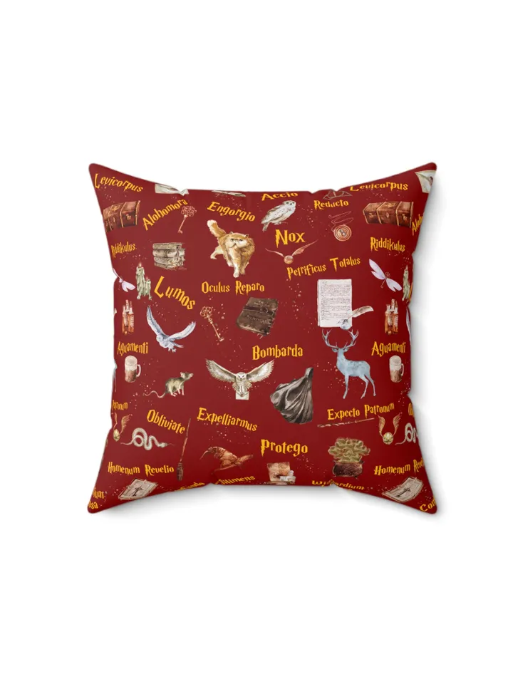 Wizarding World Baby Pillow; Magic School Pillow Owl Key Magic World Custom Wizard Pillow Gift for Baby Magic School Pillow WBB12