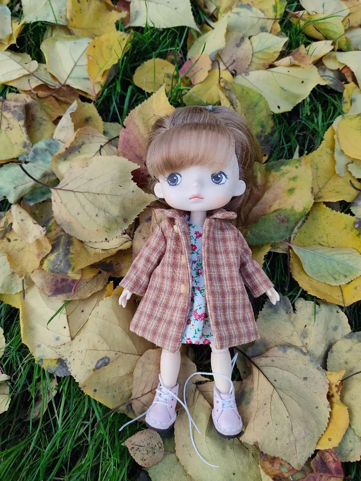 PDF sewing pattern for Xiaomi Monst dolls.